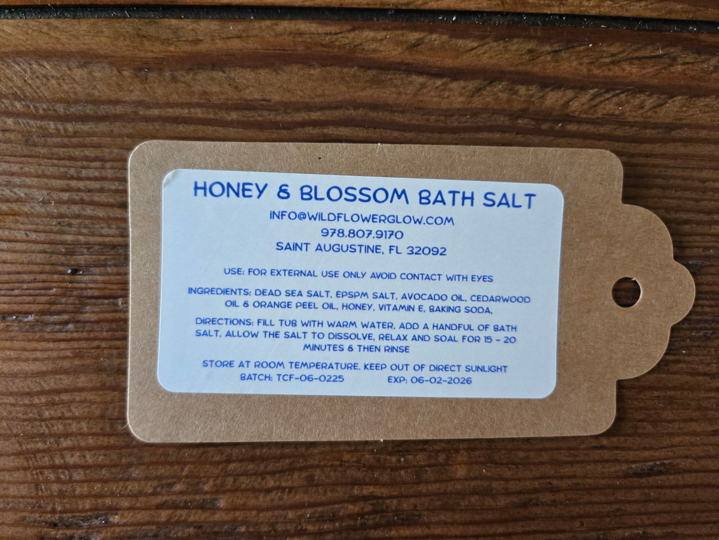Honey & Blossom Bath Salts