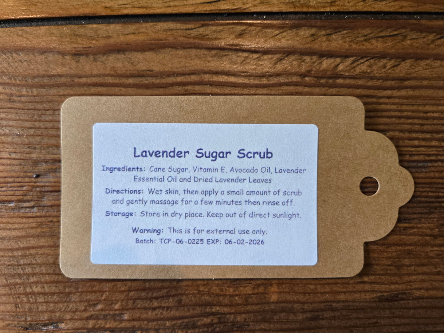Lavender Body Scrub