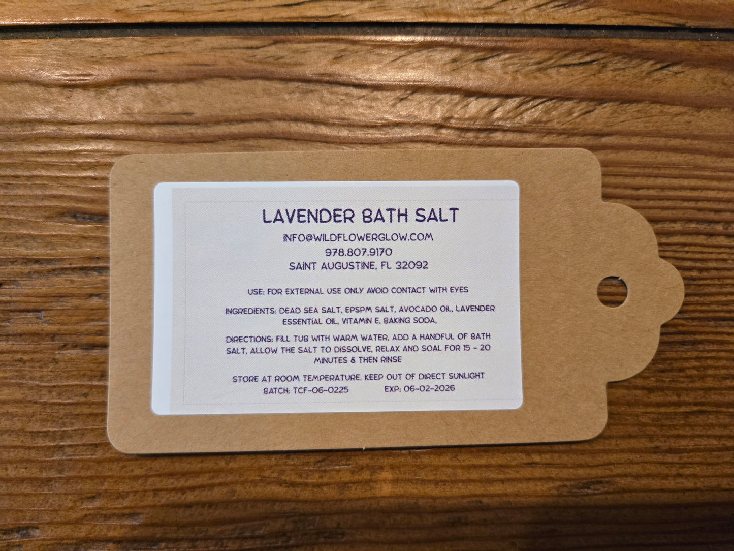 Lavender Bath Salts
