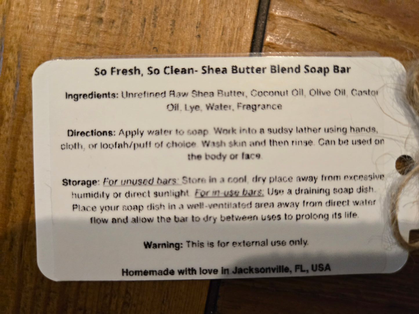 So Fresh Shea Butter