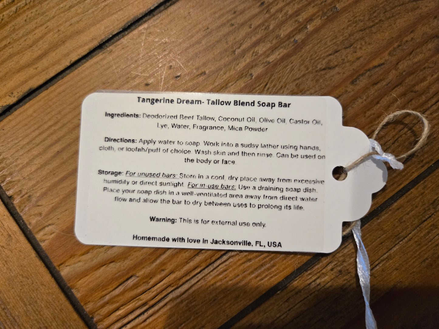 Tangerine Tallow Blend