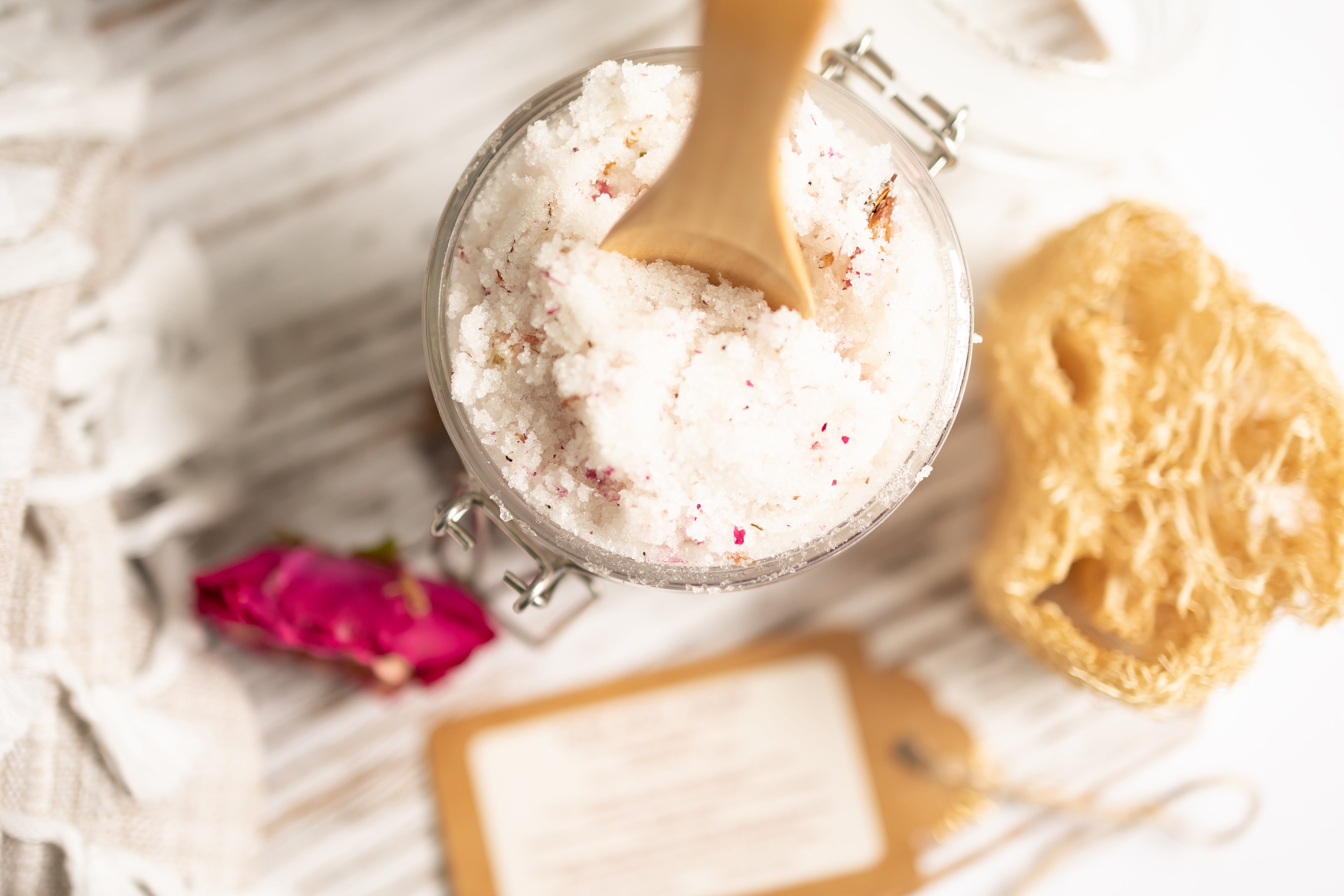 Rose Body Scrub – Renew & Glow