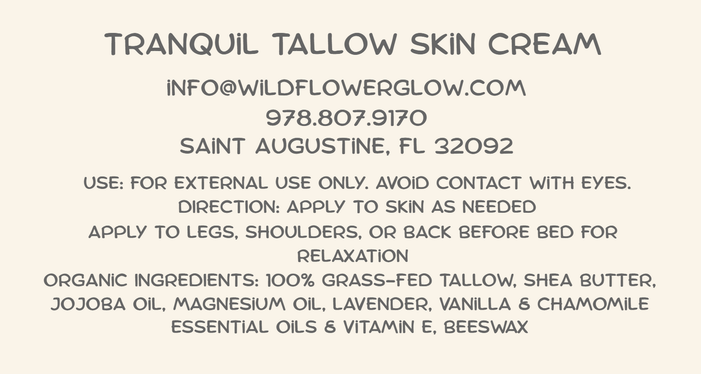 Tranquil Oil & Tallow