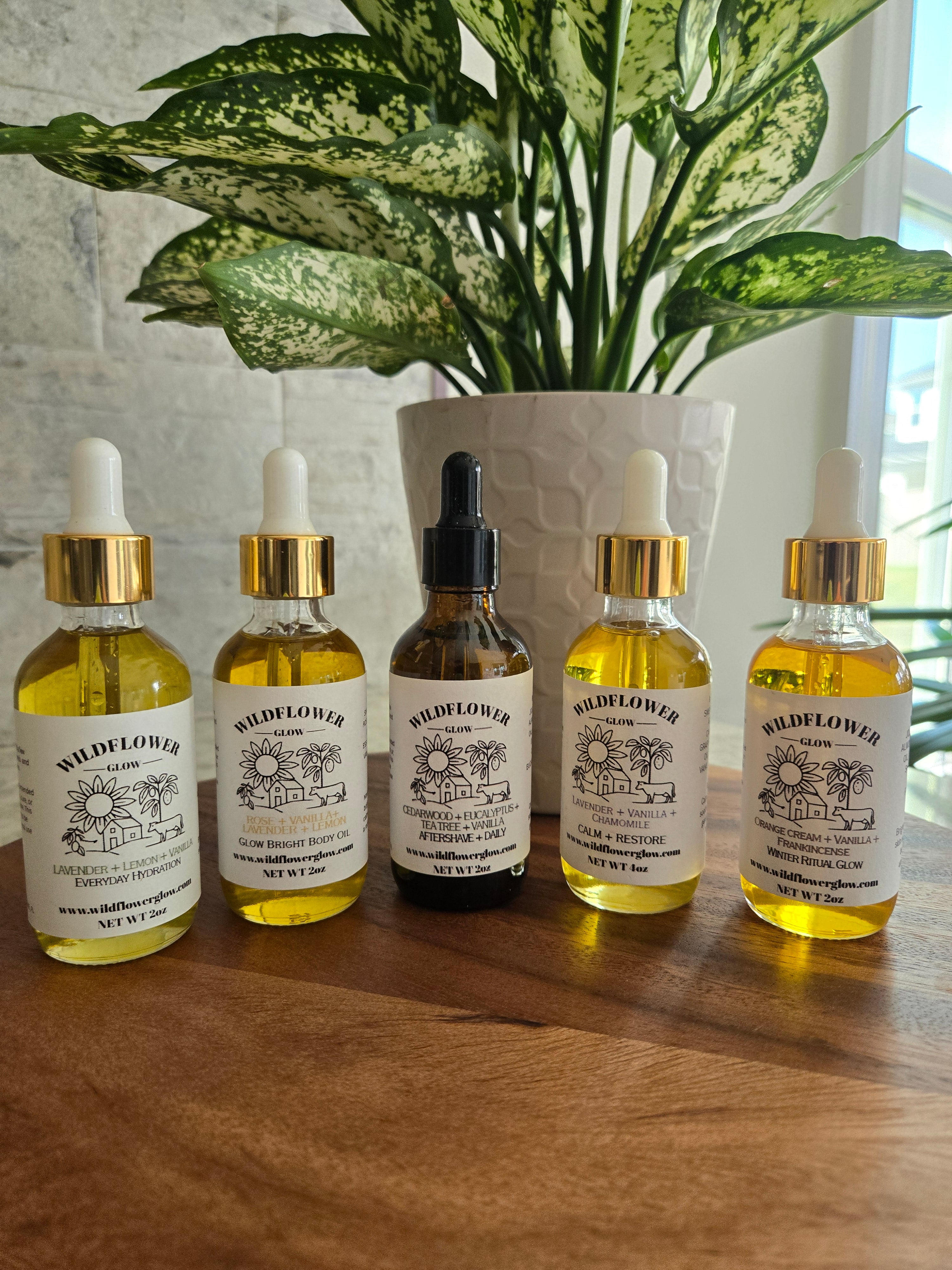 Lavender + Vanilla + Chamomile Body Oil