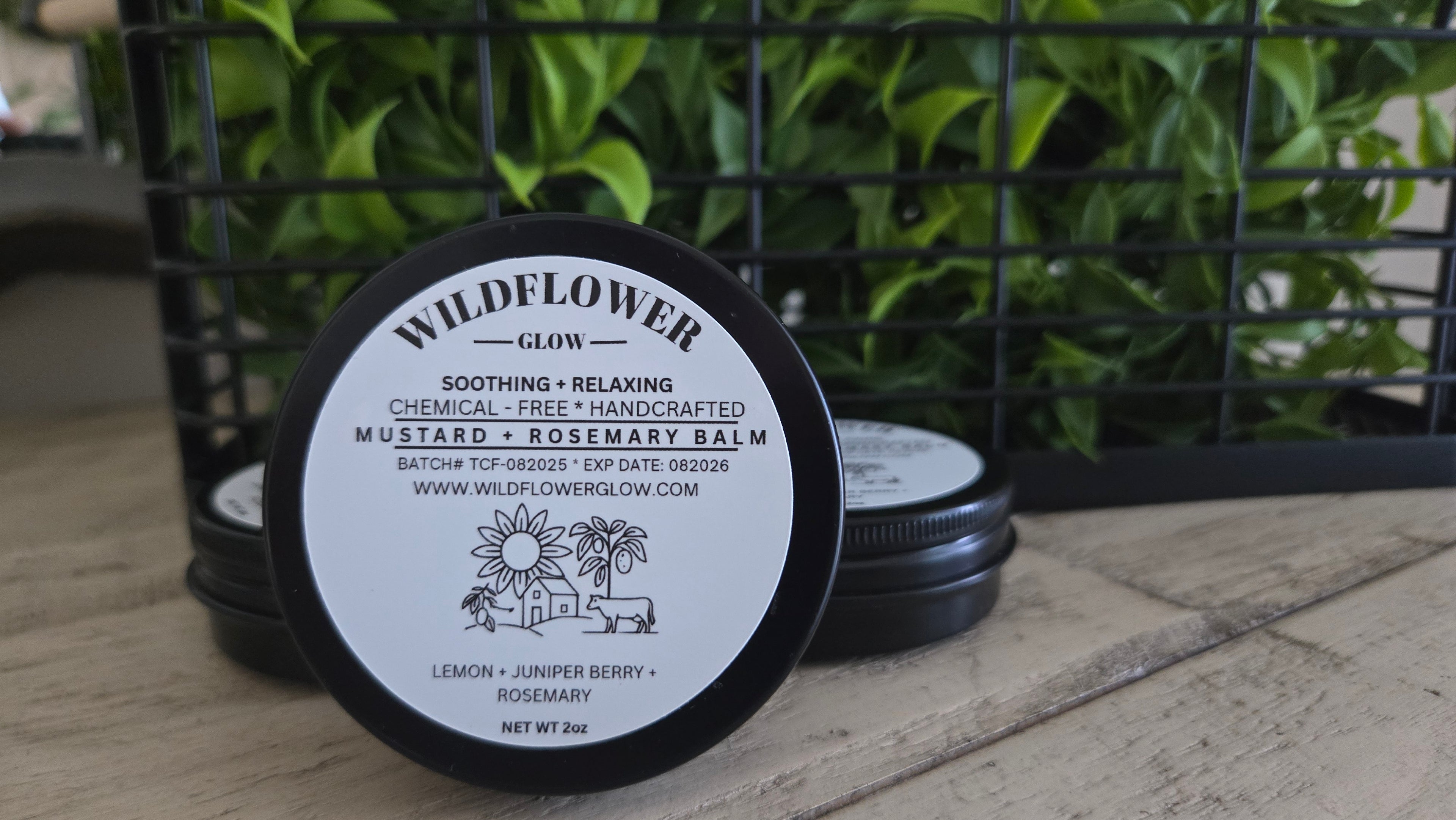 Mustard + Rosemary Warming Tallow Balm