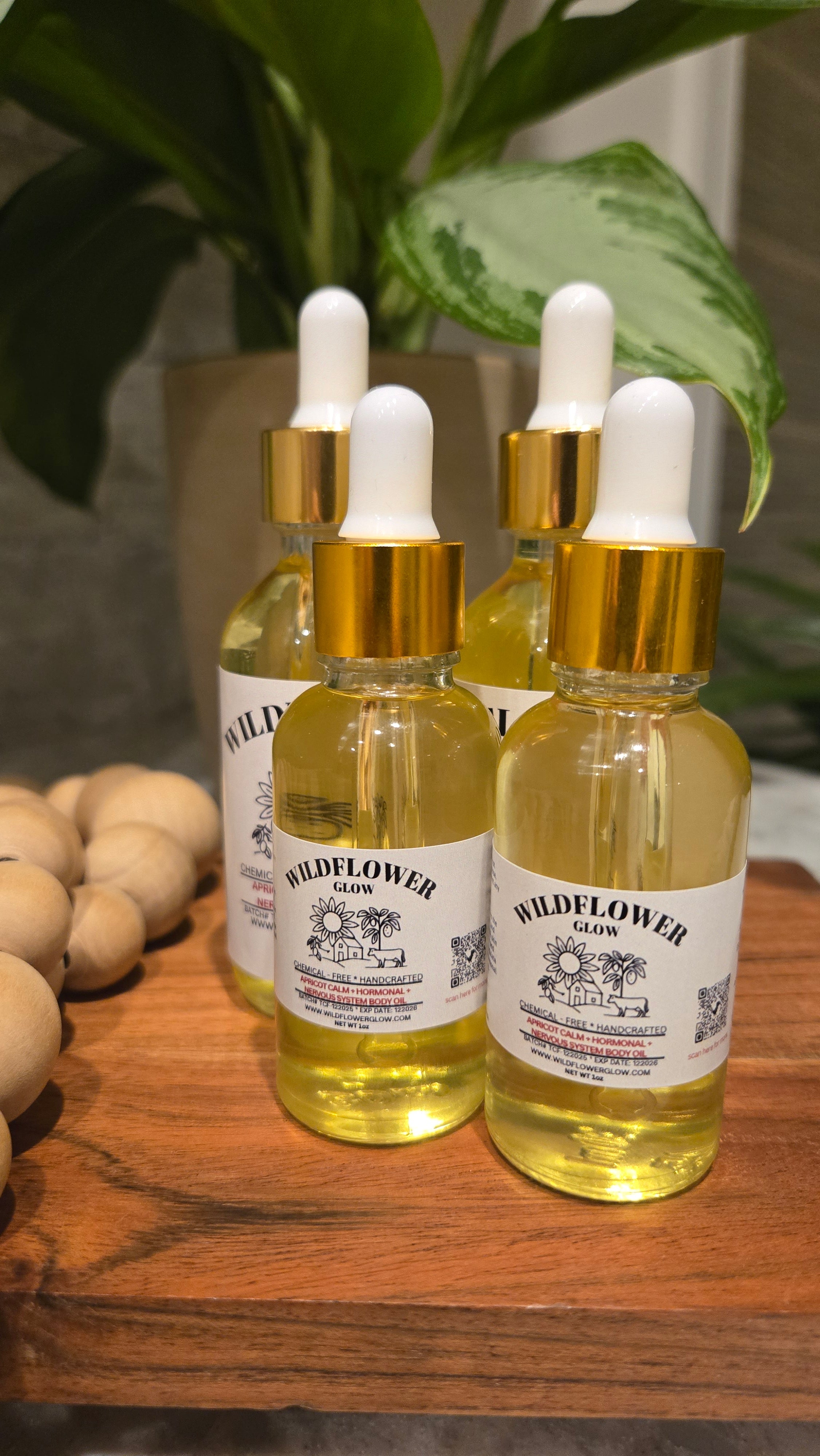 Apricot Calm + Hormonal Nervous System Body Oil