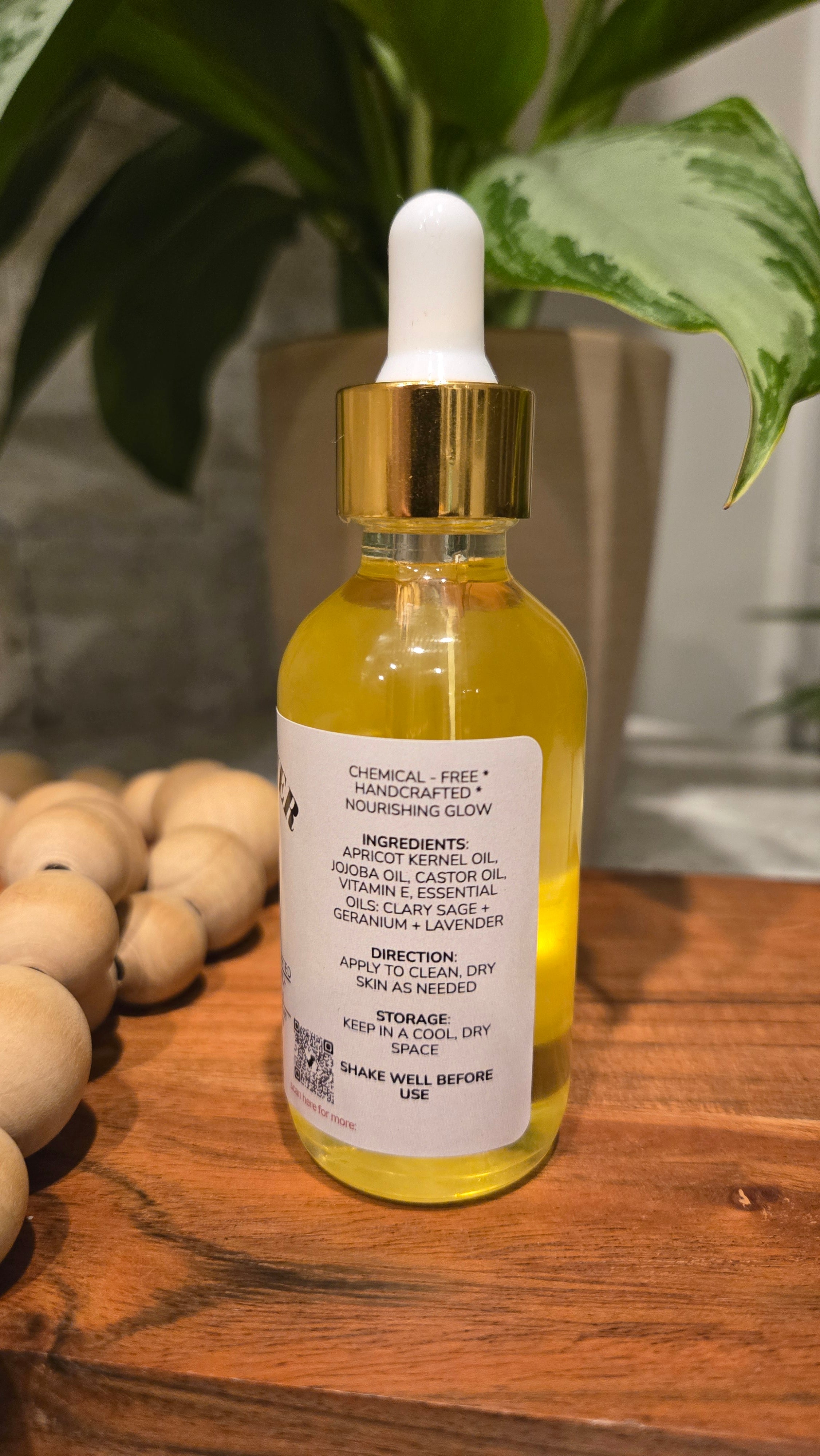 Apricot Calm + Hormonal Nervous System Body Oil