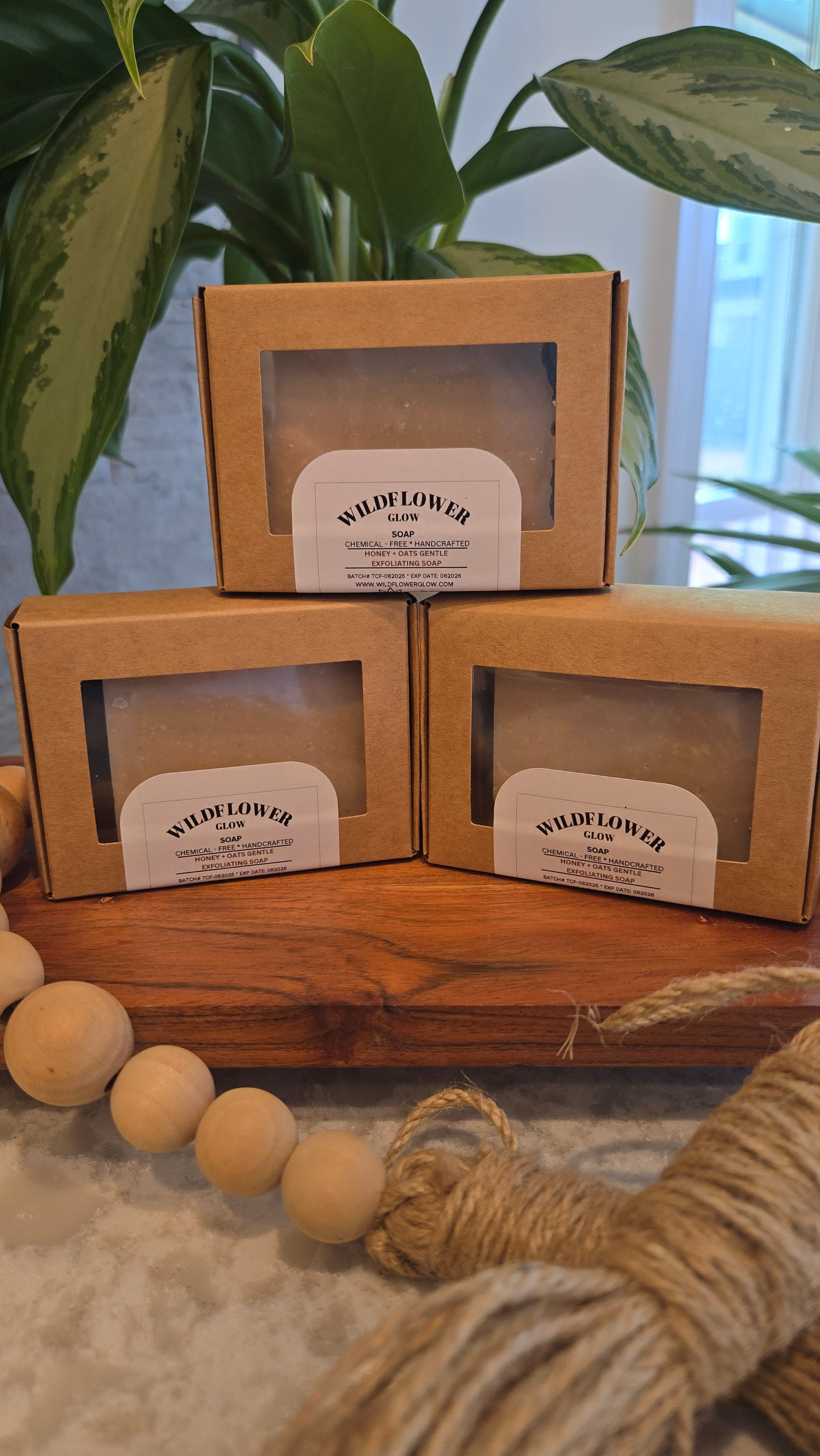 Honey + Oats Gentle Exfoliating Soap