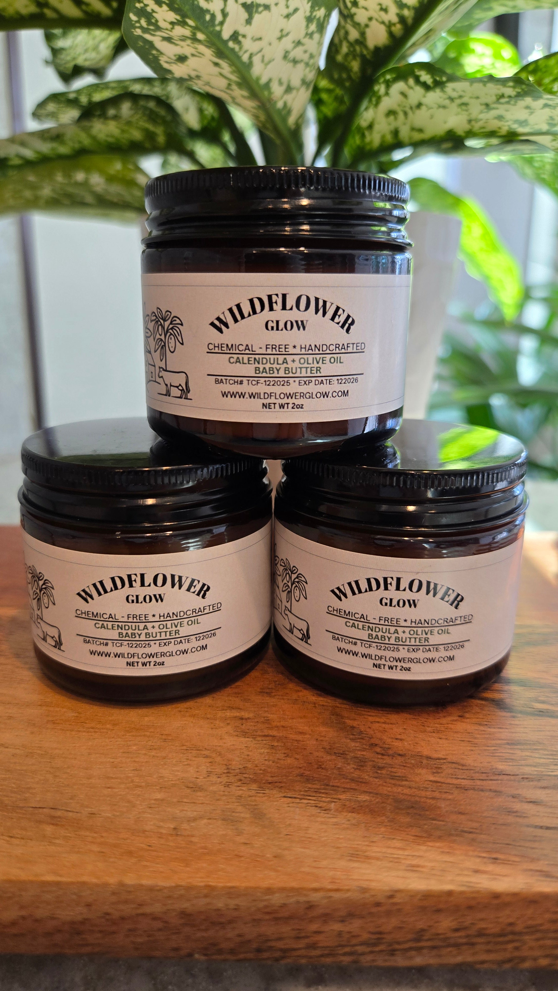 Calendula + Olive Oil  Baby Butter