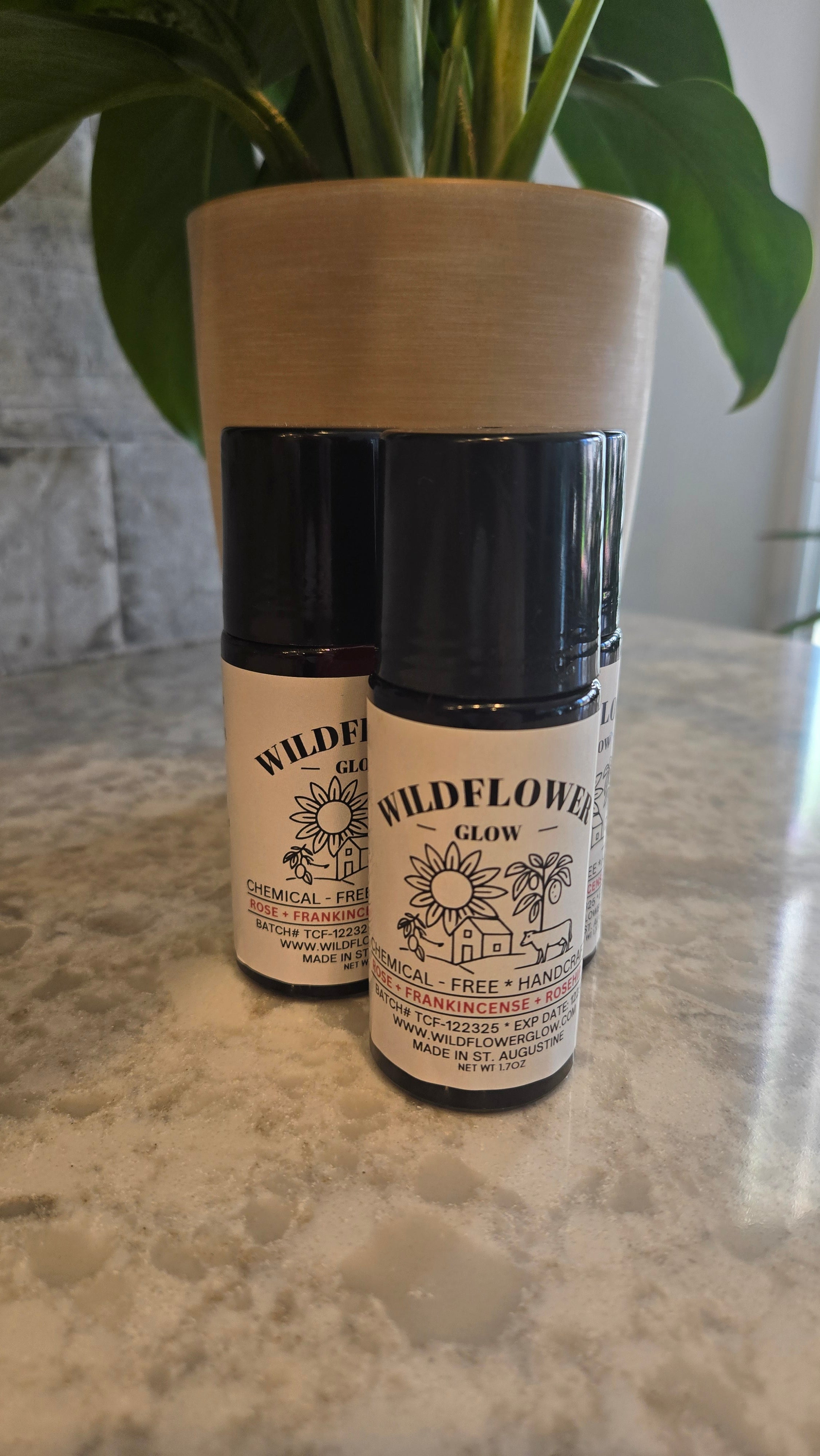 Rose + Frankincense + Rosehip Oil Roll On