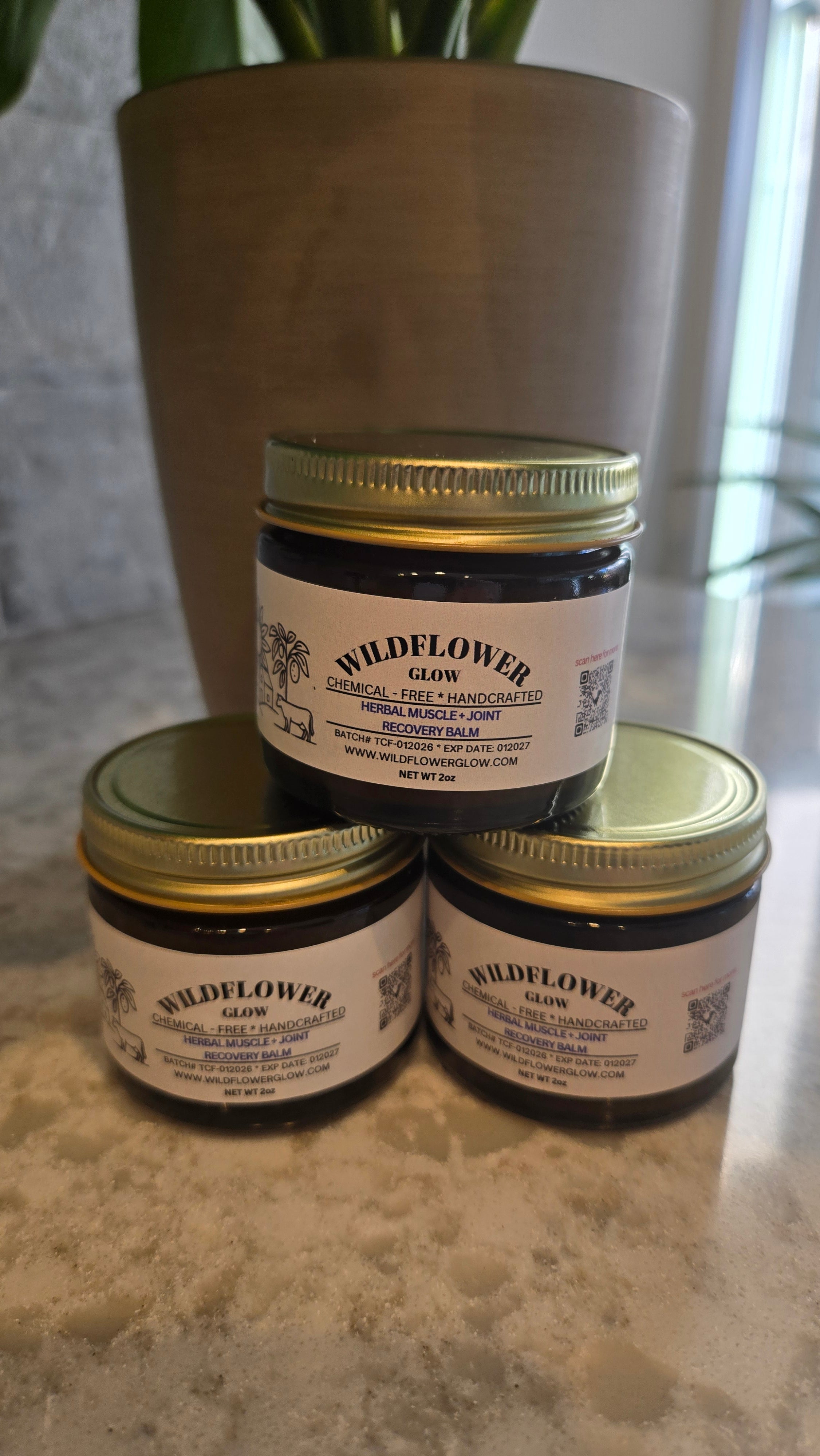 Herbal Muscle + Joint Recovery Balm