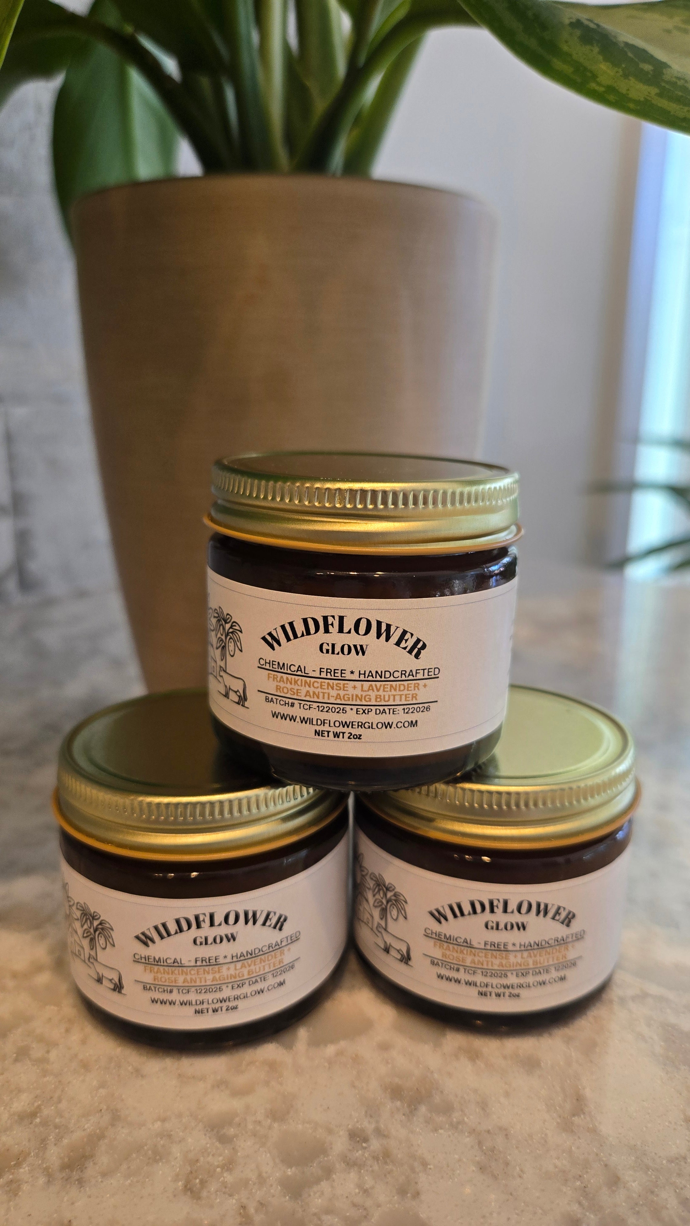 Frankincense + Lavender + Rose Anti-Aging Butter