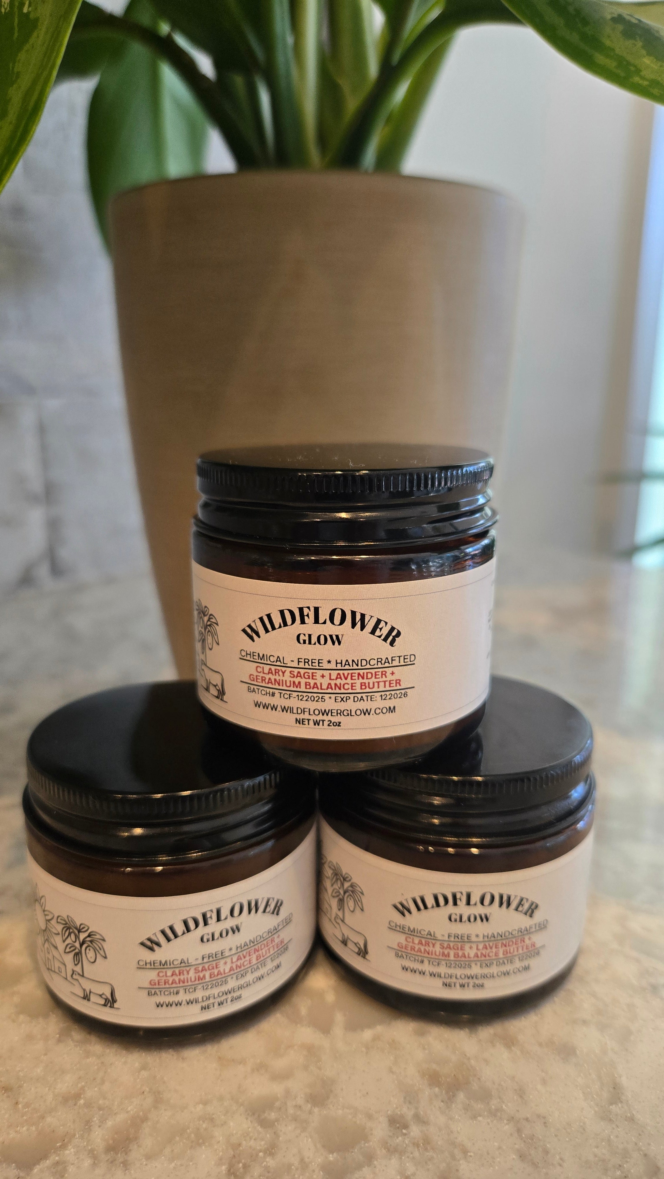 Clary Sage + Lavender + Geranium Balance Butter