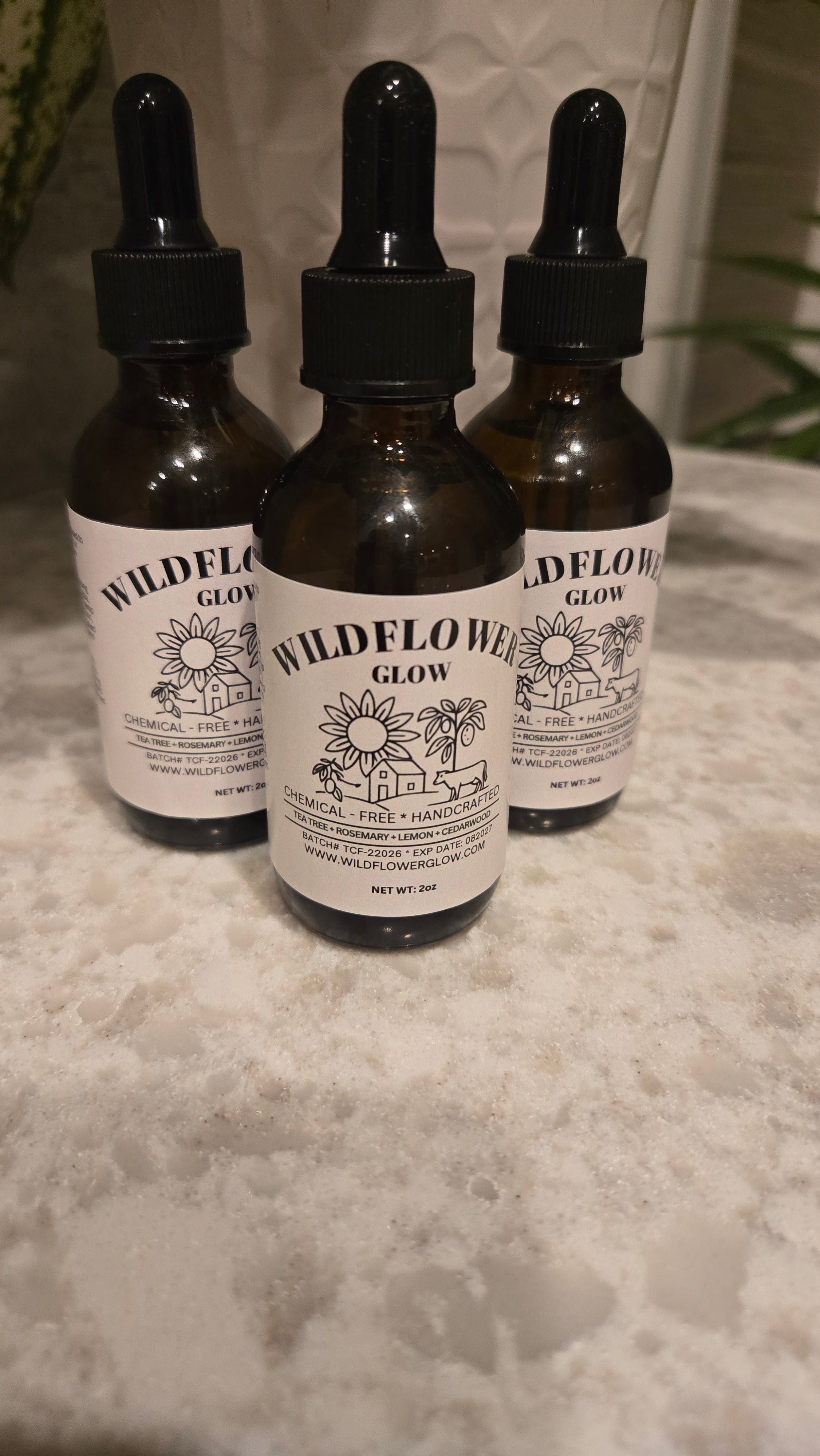 Tea Tree + Rosemary + Lemon + Cedarwood Beard Oil