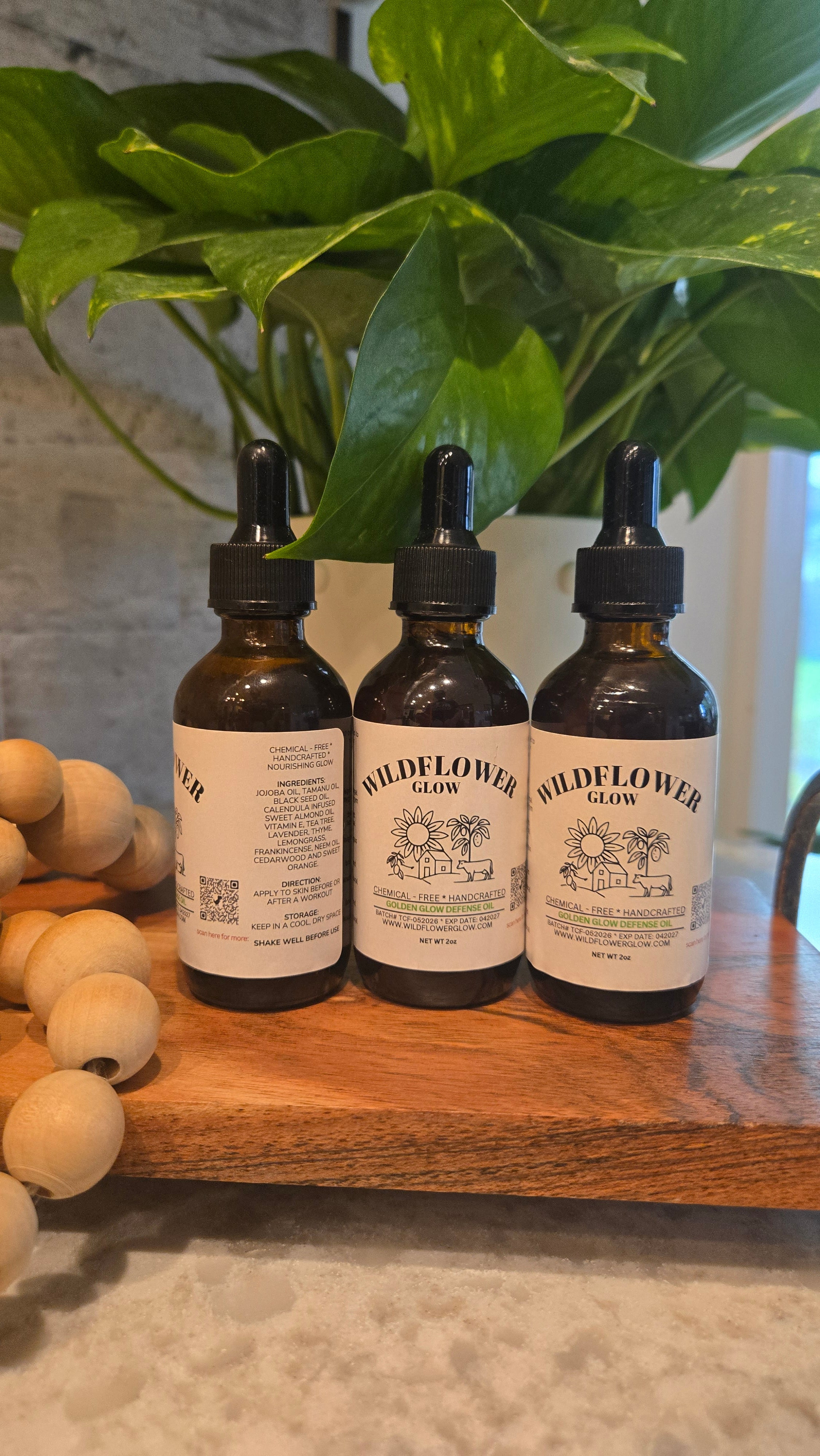 Golden Glow Defense Oil