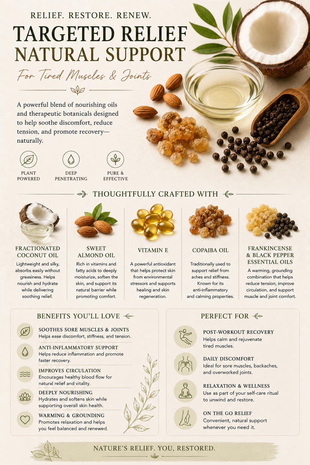 Copaiba + Frankincense + Black Pepper Oil