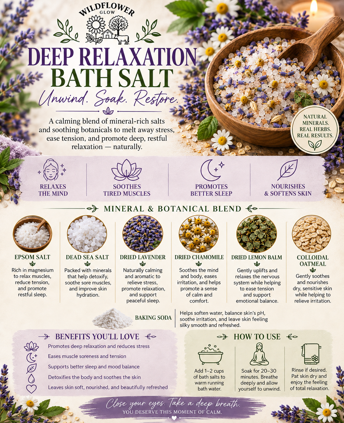 Deep Relaxation Scrub / Salt