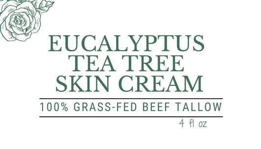 Eucalyptus & Tea Tree 4 fl oz Tallow Skin Cream