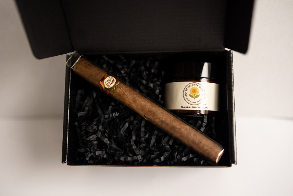 Men's Whisky and Cigar Gift Set