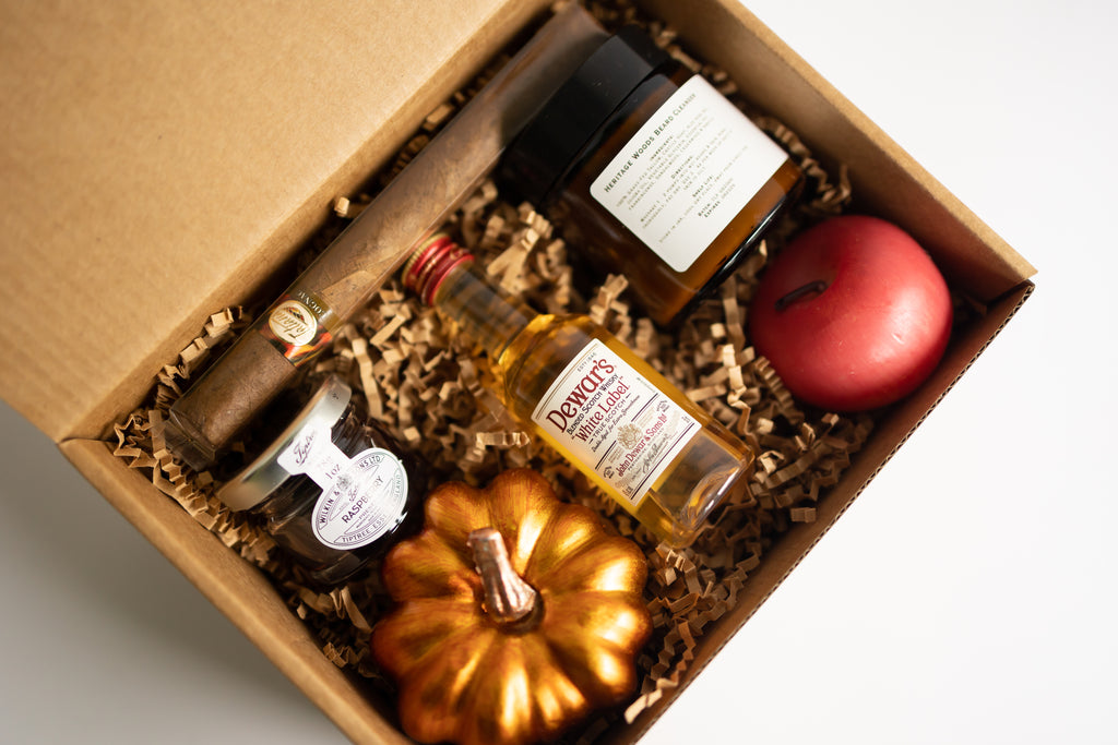 Men's Whisky and Cigar Gift Set