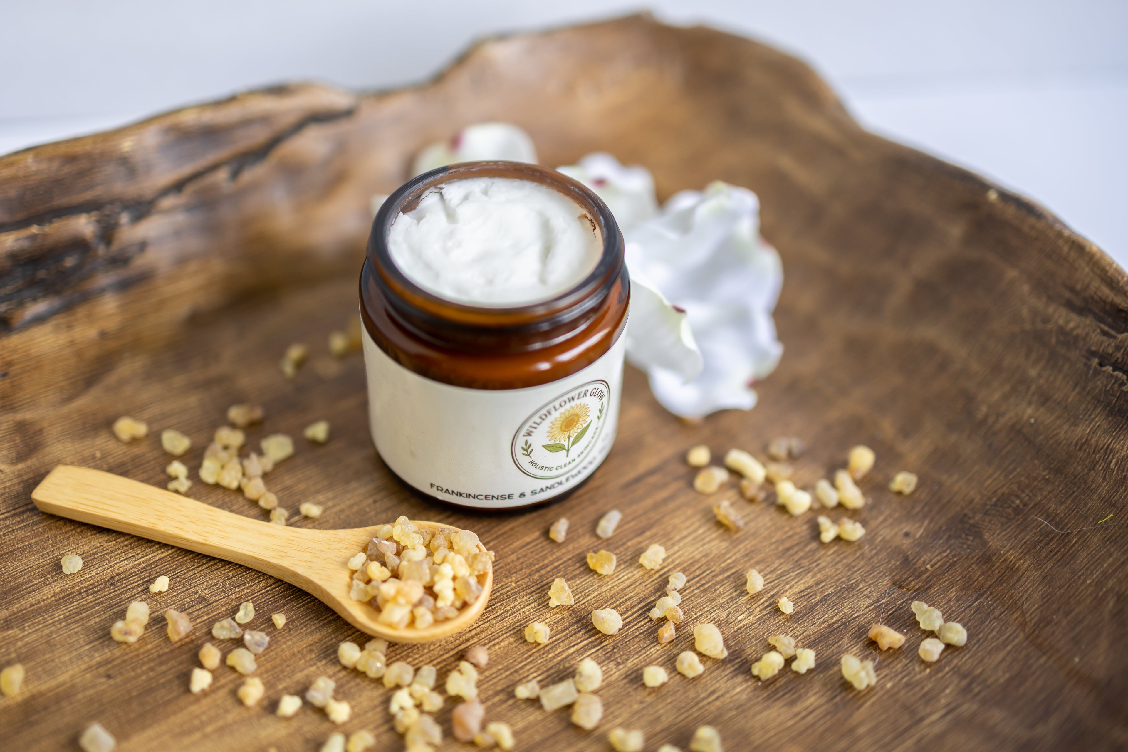 Frankincense & Sandalwood Tallow Cream – Renew & Ground