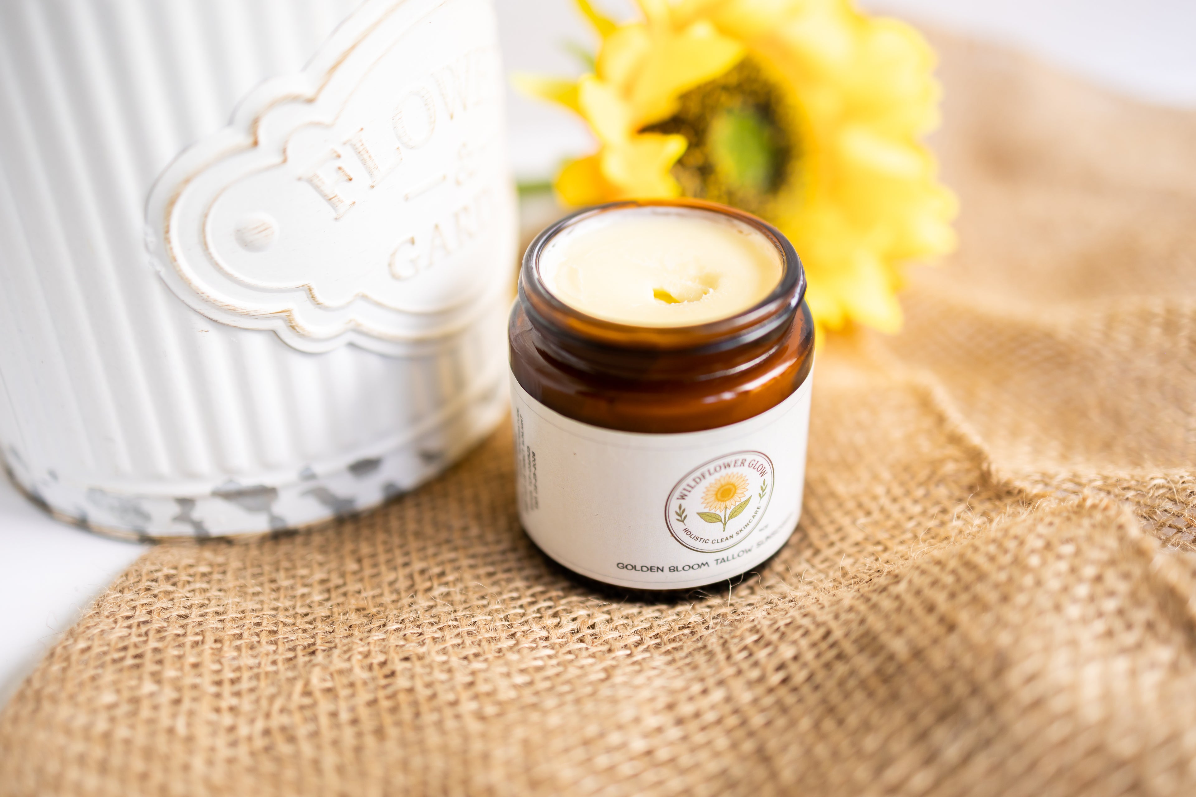 Golden Bloom All Natural Sunscreen – Nourish & Shield