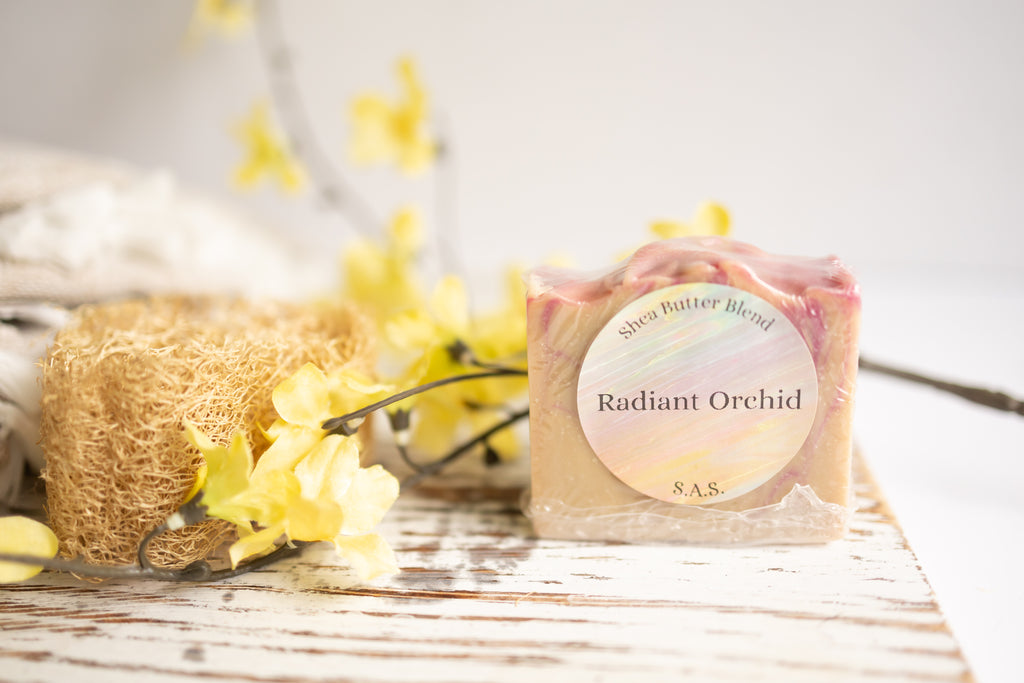 Radiant Orchid Shea Butter Soap – Soften & Uplift