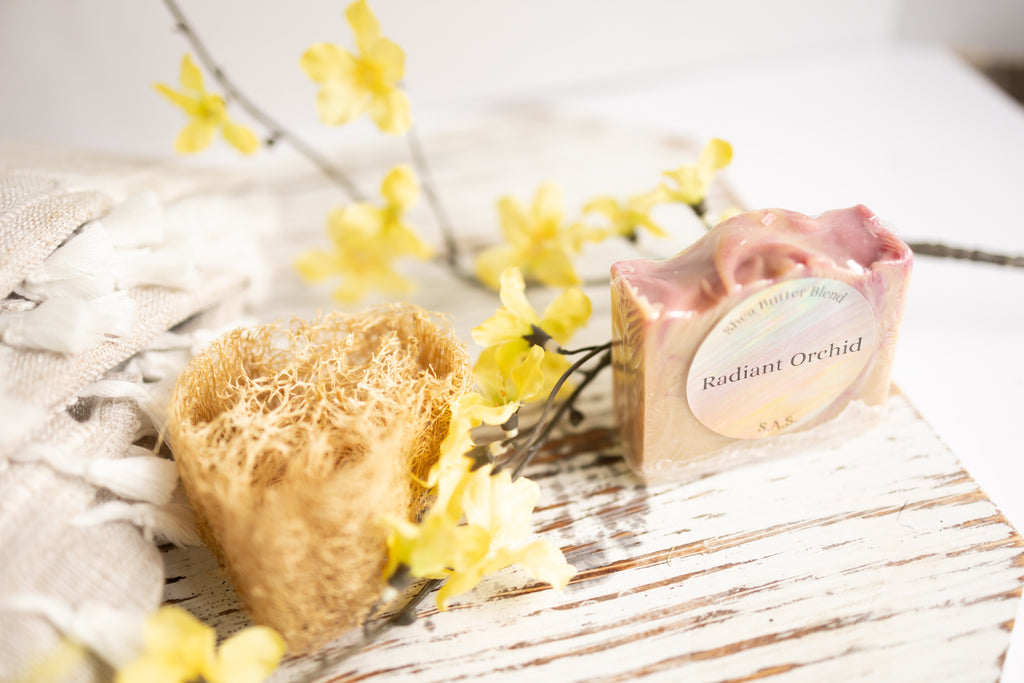 Radiant Orchid Shea Butter Soap – Soften & Uplift