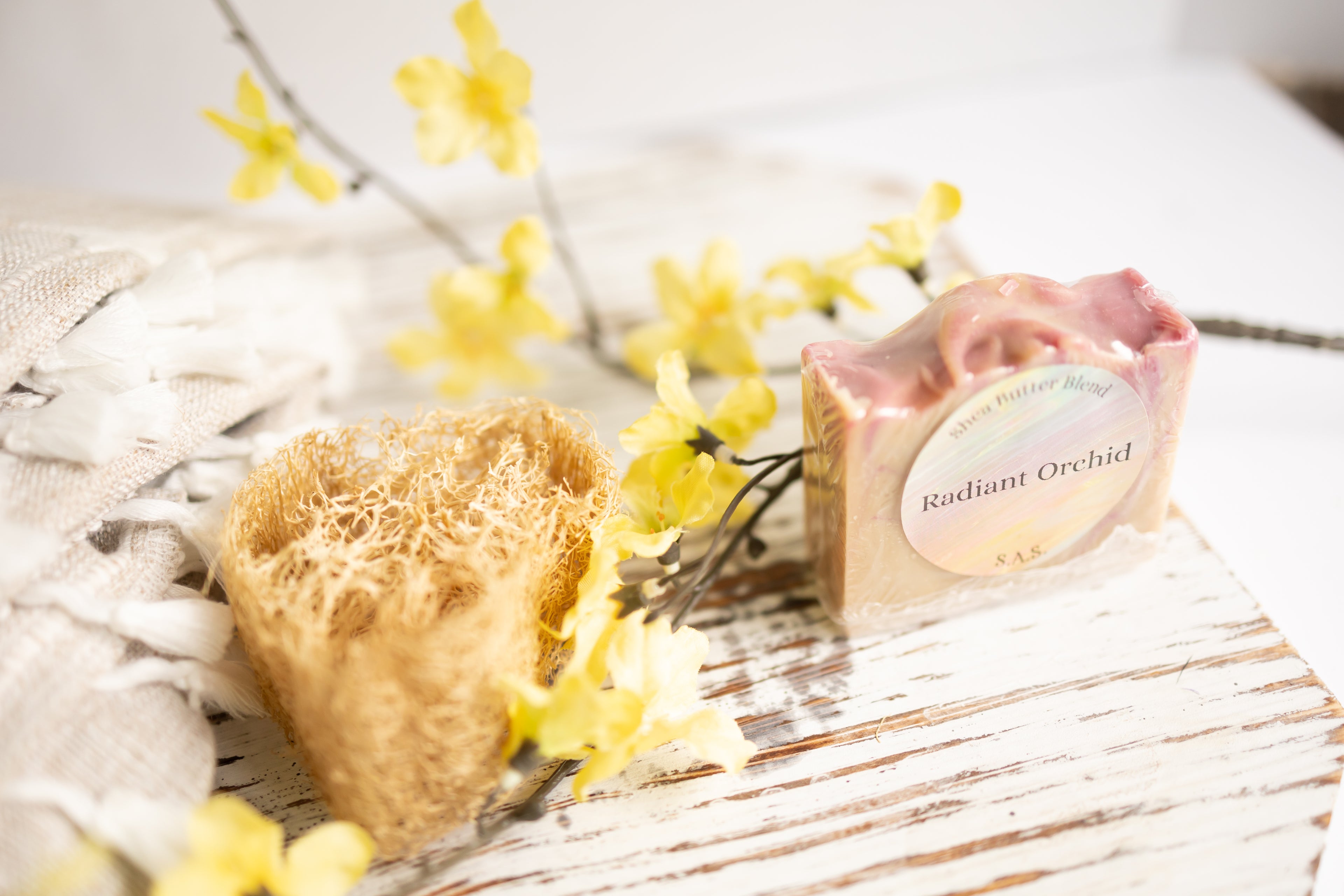 Radiant Orchid Shea Butter Soap – Soften & Uplift