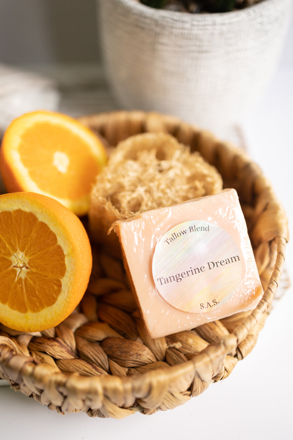 Tangerine Dream Natural Soap – Brighten & Cleanse