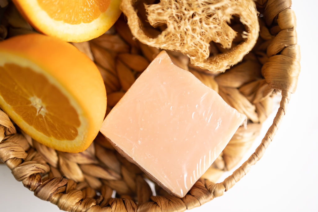 Tangerine Dream Natural Soap – Brighten & Cleanse
