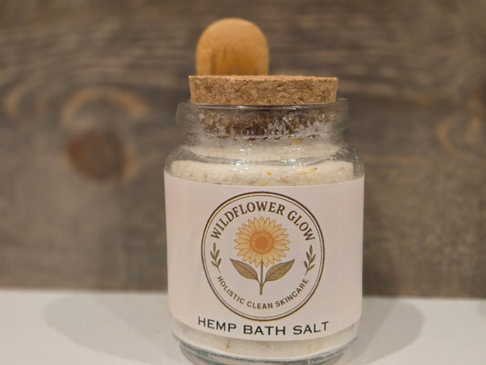 Hemp Bath Salts 8oz