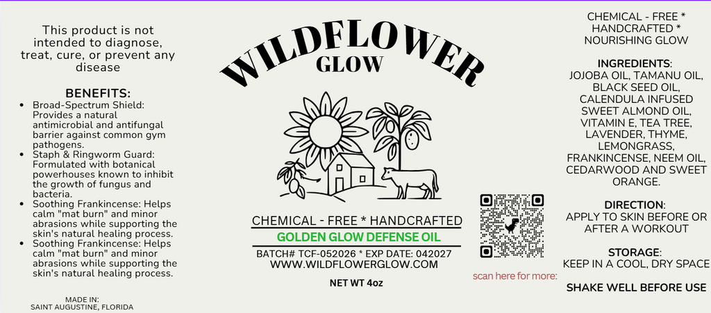 Golden Glow Defense Oil