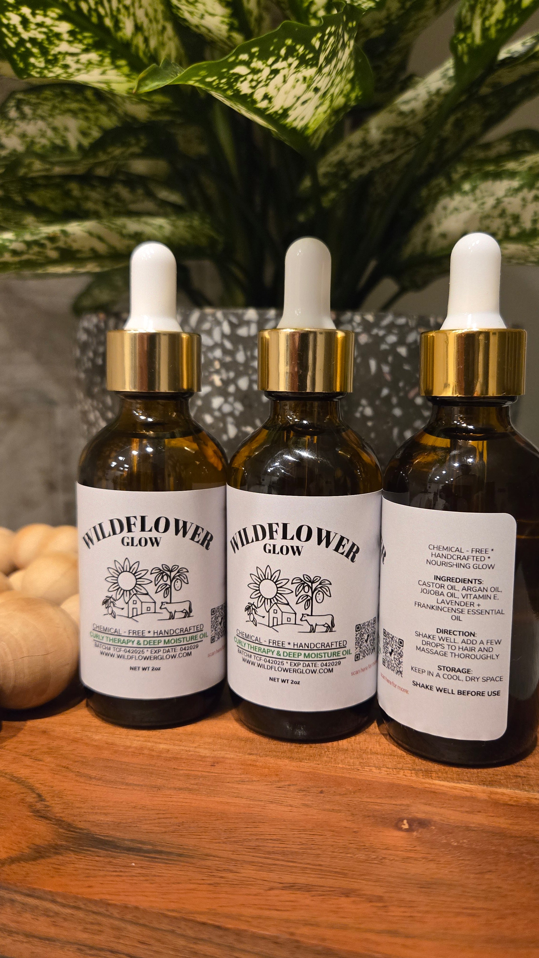 Curl Therapy & Deep Moisture Oil