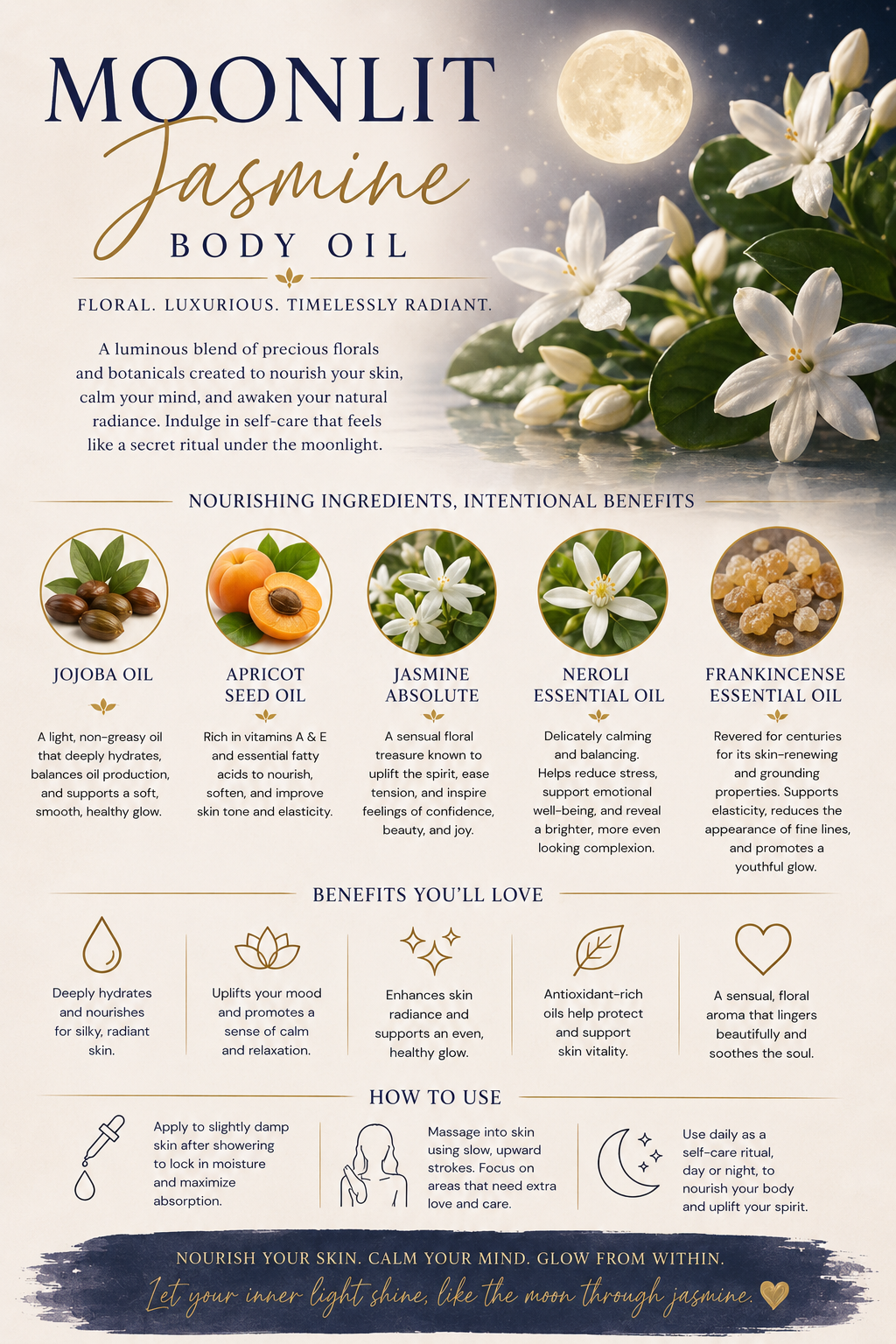 Moonlit Jasmine Body Oil