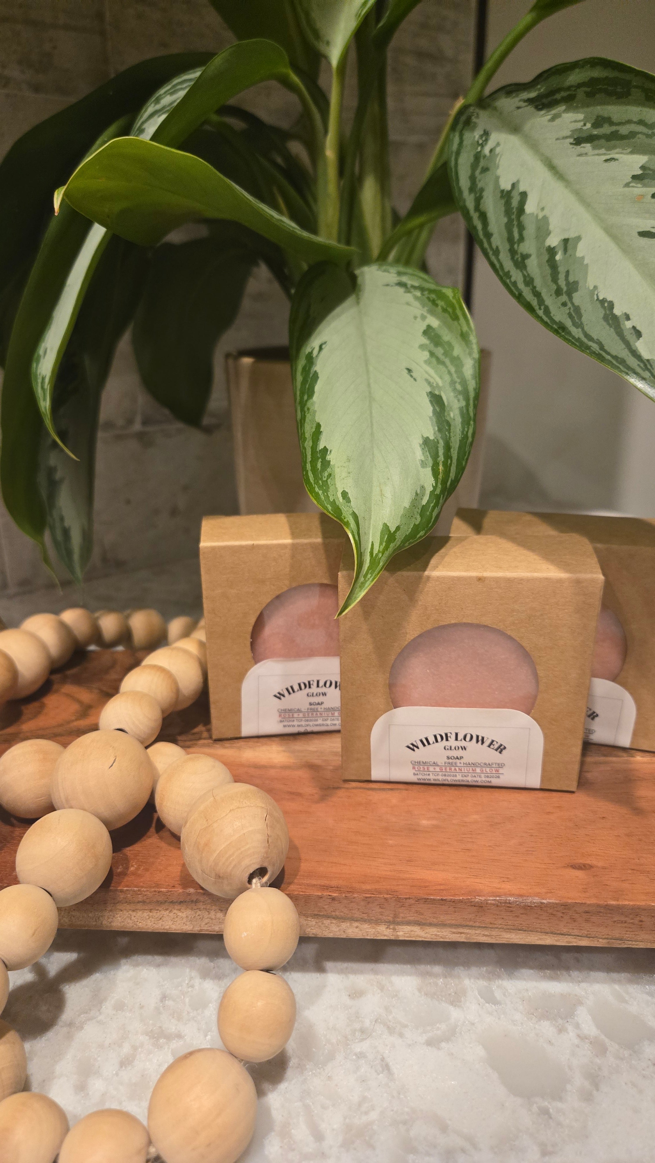 Rose + Geranium Soap