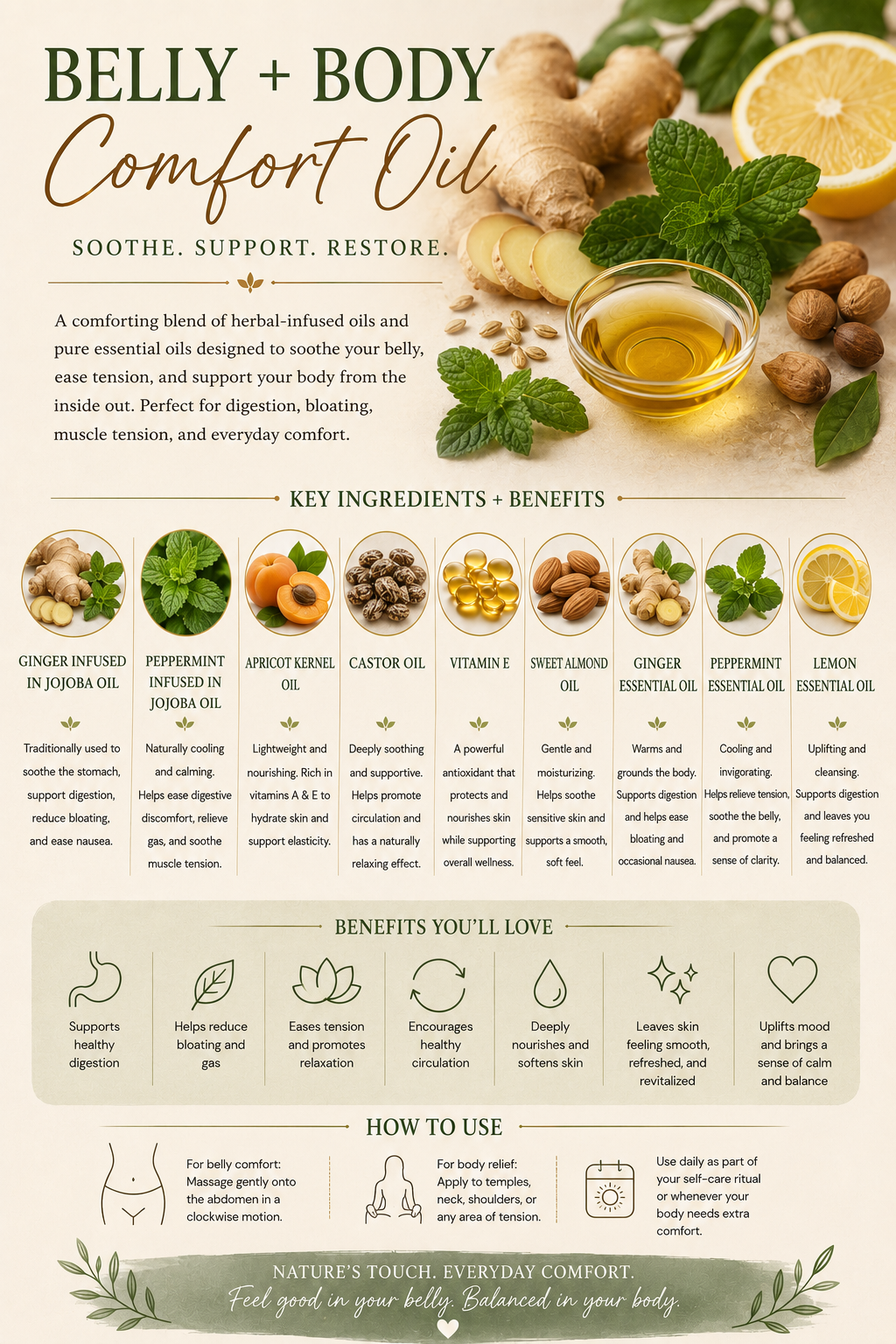 Belly + Body Comfort Oil