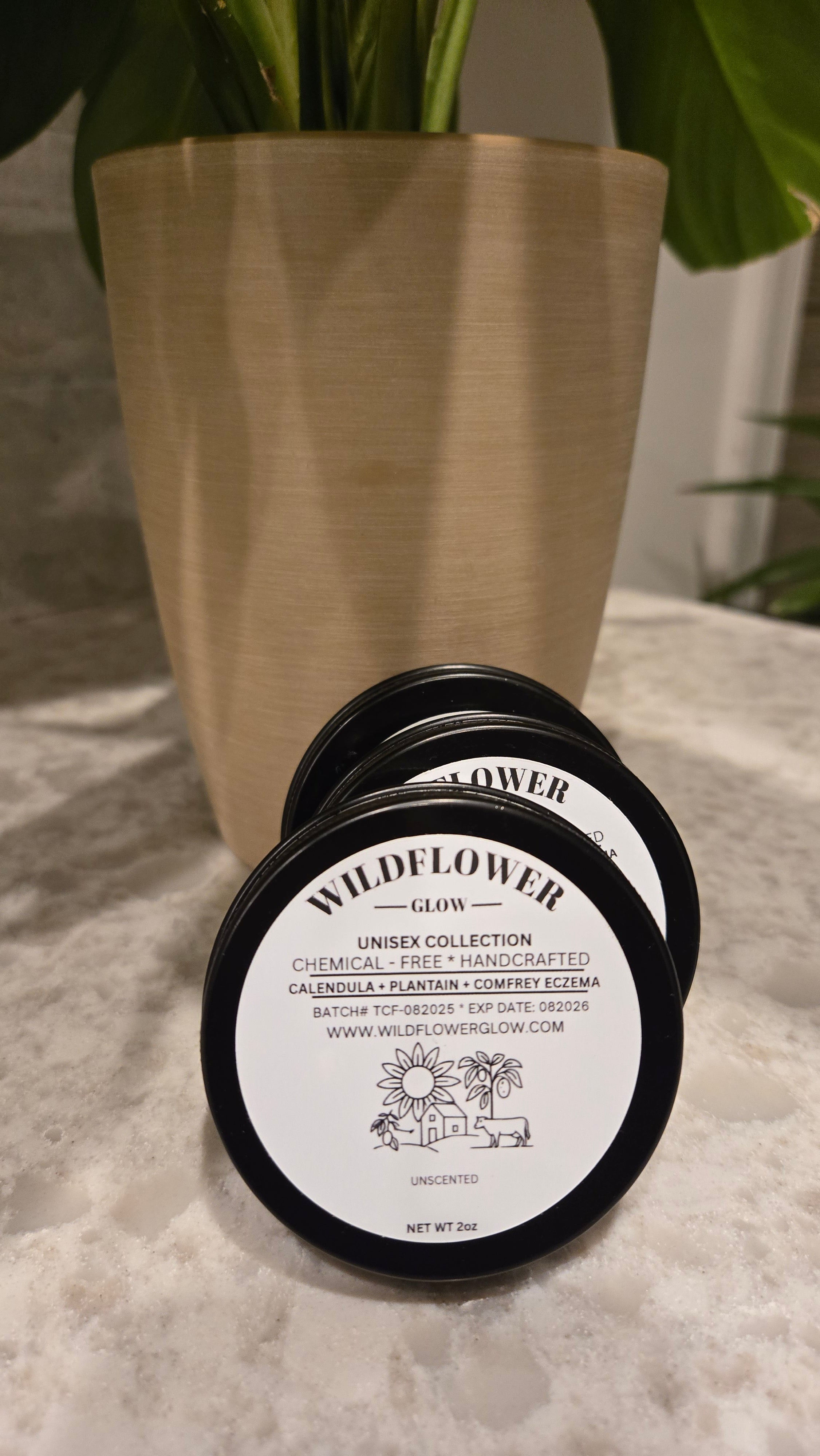 Calendula + Plantain + Comfrey Eczema