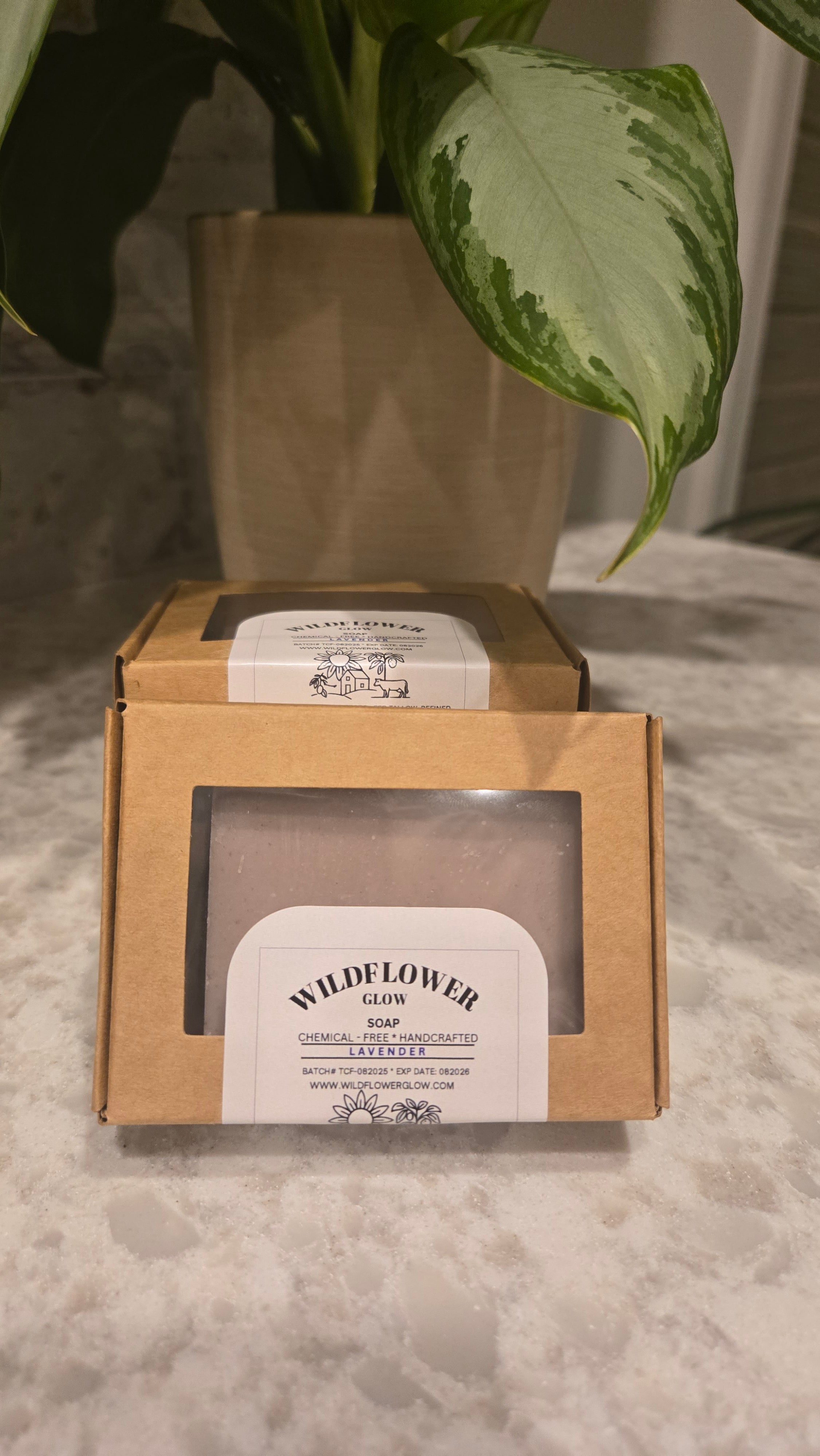 Lavender + Palmarosa Botanical Tallow Soap